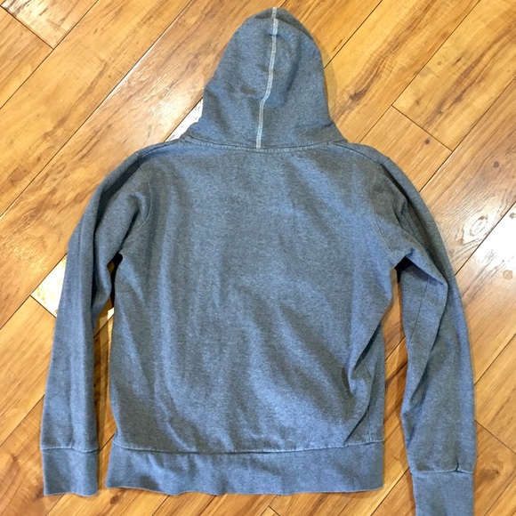 Snow Trails winter Ohio grey gray hoodie sweatshirt top small - Picture 6 of 7